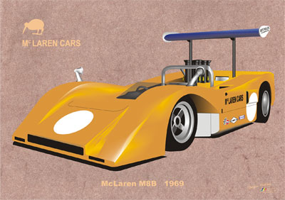 McLaren M8B
