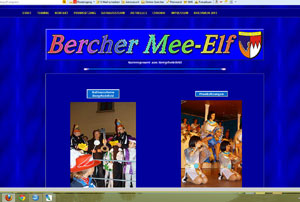 Webseite der Bercher Mee-Elf