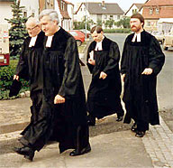 Die Pfarrer Hilbig, Kreimann, Putz und Hsam